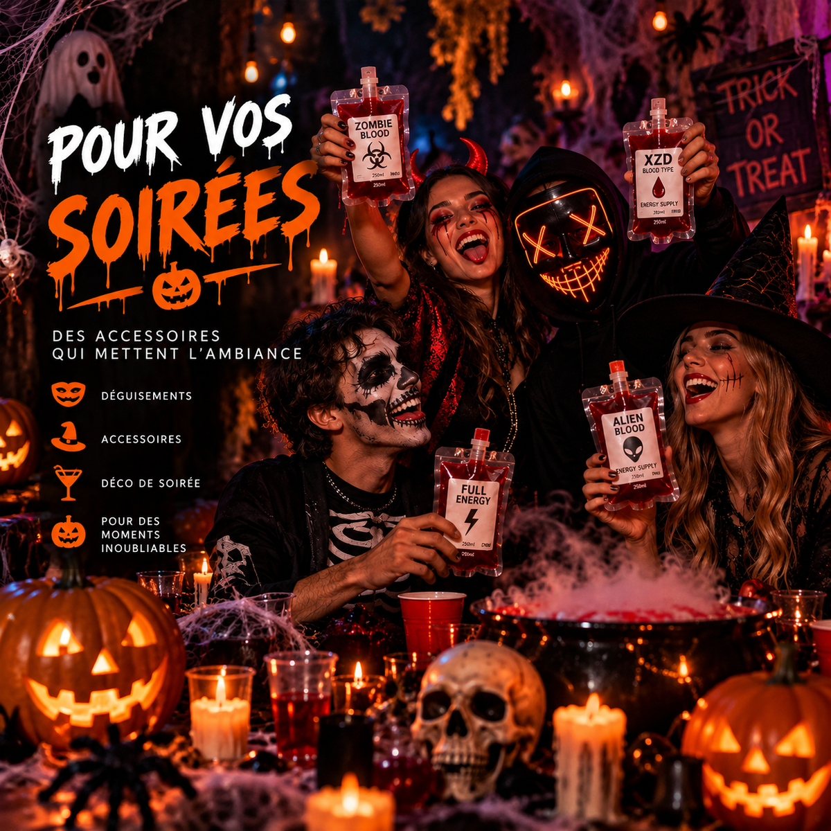Pour vos soirées