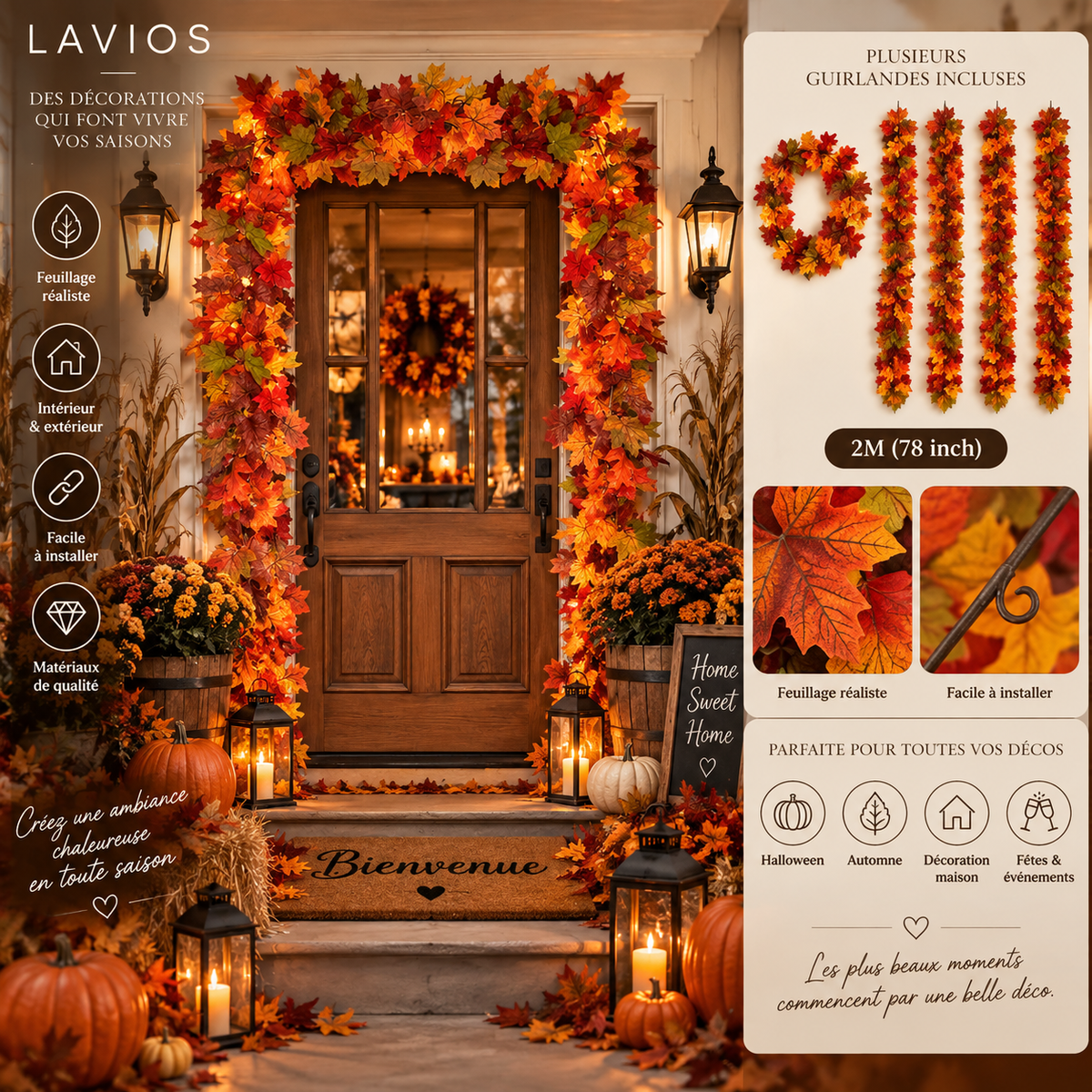 Guirlande de Feuilles