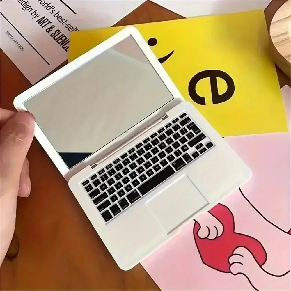 Mini Miroir de Poche Ordinateur – Pliable & Portable 💻✨