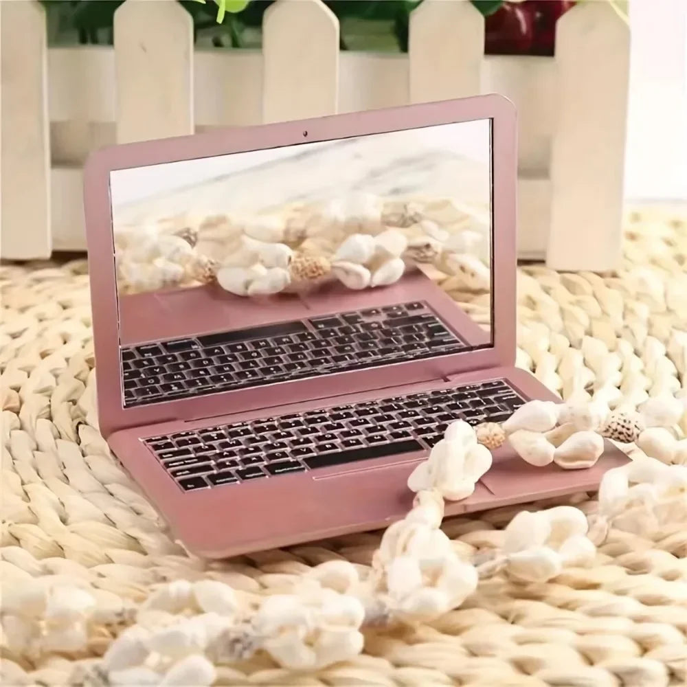 Mini Miroir de Poche Ordinateur – Pliable & Portable 💻✨