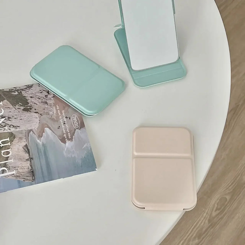 Miroir de Maquillage Pliable & Portable