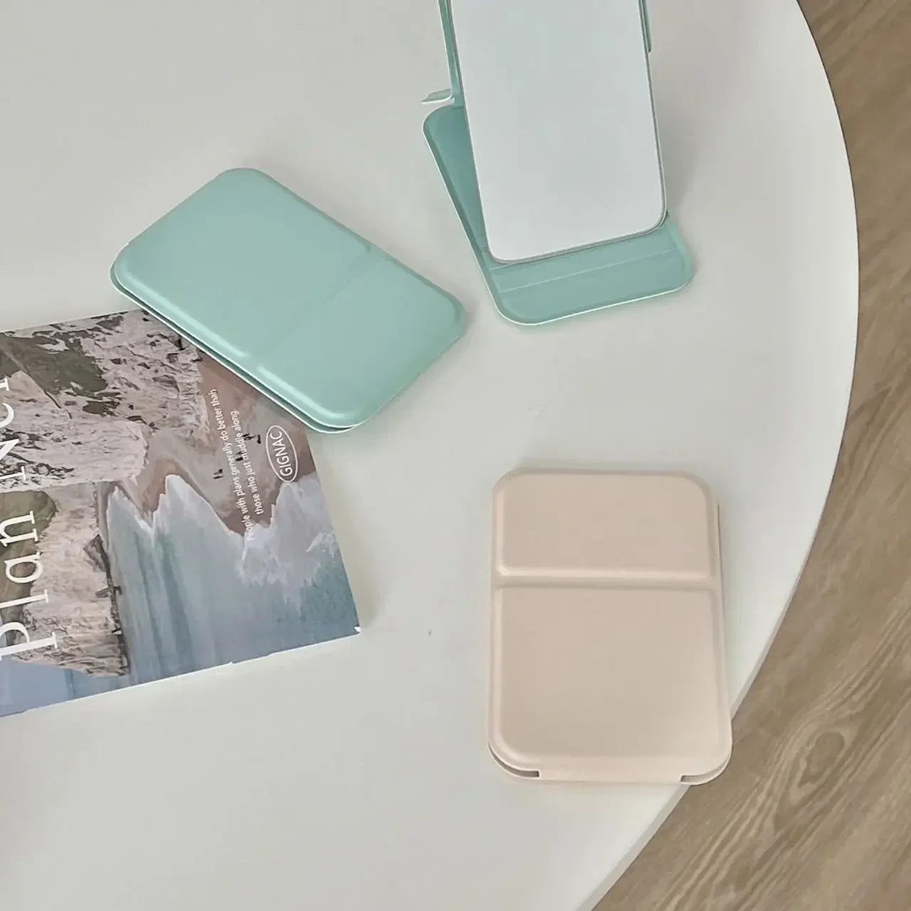 Miroir de Maquillage Pliable & Portable
